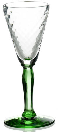 5082-5282 Green (Green Stem) Cordial Glass