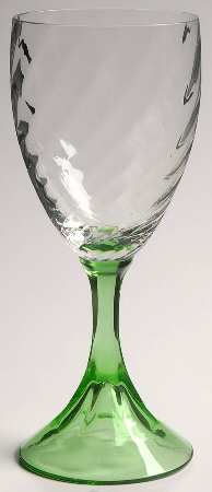 5083 Green (Green Stem) by Fostoria