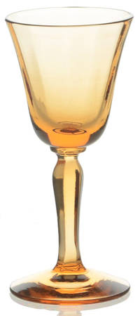 5093 Amber (Amber Bowl and Stem) Cordial Glass