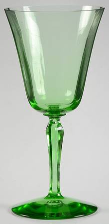 5093 Green (Regular Optic) by Fostoria
