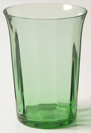5093 Green (Regular Optic) Flat Tumbler