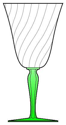 5093 Green Base (Swirl Optic)