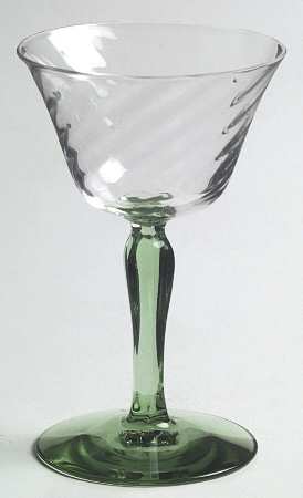 5093 Green Base (Swirl Optic) Liquor Cocktail