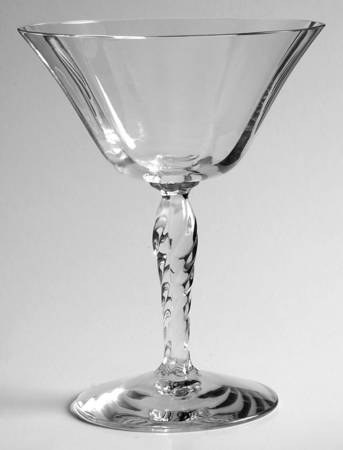 5097 5297 Clear Champagne/Tall Sherbet