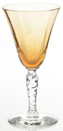 5097-5297 Amber (Amber Bowl) Wine Glass