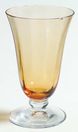 5097-5297 Amber (Amber Bowl) 4 Oz Footed Tumbler