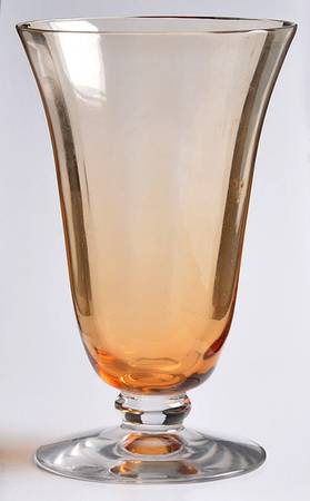 5097-5297 Amber (Amber Bowl) Footed Tumbler