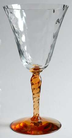 5097-5297 Amber (Amber Stem) by Fostoria