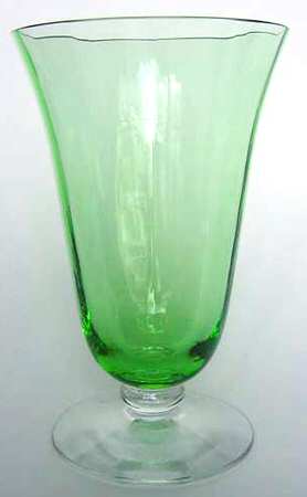 5097-5297 Green (Green Bowl, Clear Stem) Iced Tea