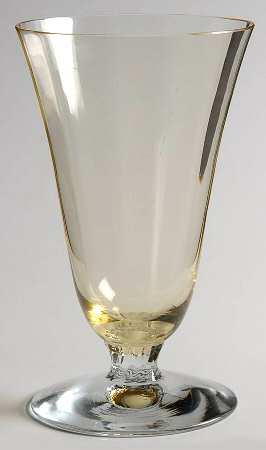 5099-5299 Topaz Footed Tumbler