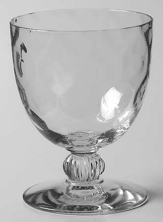 6008 Clear (Dimple Optic) Oyster or Fruit Cocktail