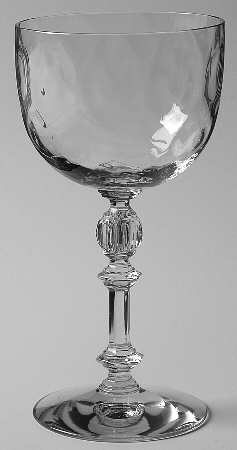 6008 Clear (Dimple Optic) by Fostoria