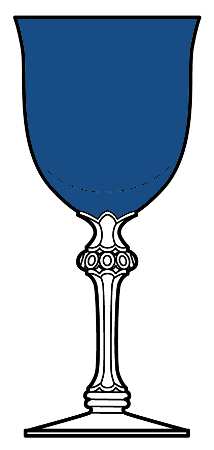 6013 Regal Blue (Cobalt) by Fostoria