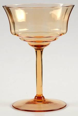 870 Amber Champagne/Tall Sherbet