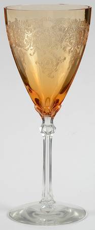 Acanthus Amber by Fostoria