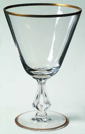 Ambassador (Stem 6065, Gold) by Fostoria