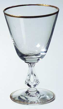 Ambassador (Stem 6065, Gold) Wine Glass