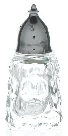 American Clear (Stem 2056) Mini Shaker with Metal Lid