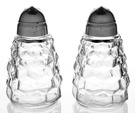 American Clear (Stem 2056) Shaker Set with Metal Lids