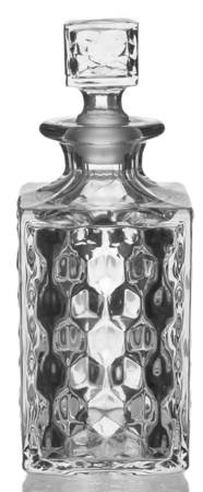 American Clear (Stem 2056) Square Perfume Bottle & Stopper