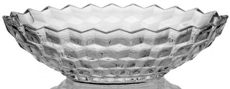 American Clear (Stem 2056) Oval Vegetable Bowl with Rays