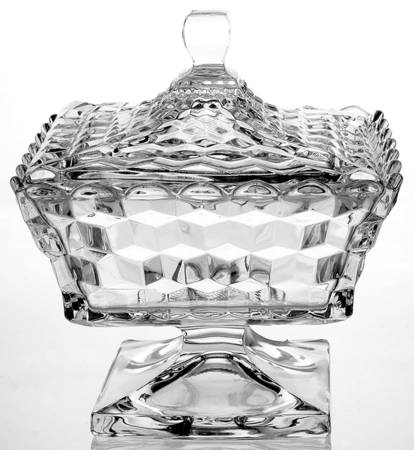 American Clear (Stem 2056) Large Bowl Wedding & Lid