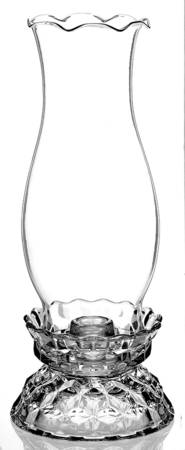 American Clear (Stem 2056) Hurricane Lamp & Globe