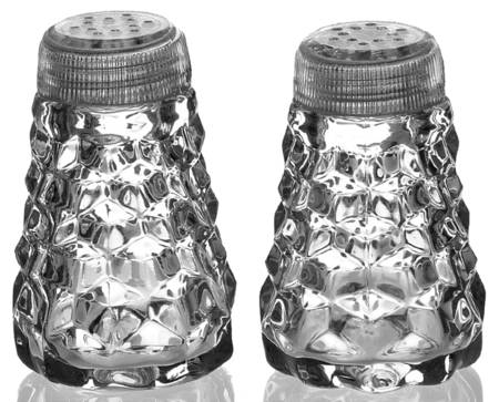 American Clear (Stem 2056) Shaker Set & Plastic Lids