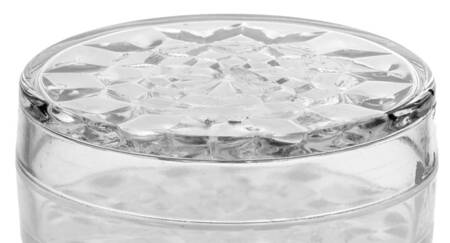 American Clear (Stem 2056) Lid for Round Puff Box