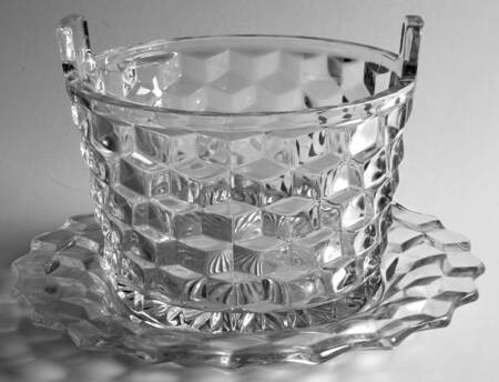 American Clear (Stem 2056) Ice Bucket &  Underplate