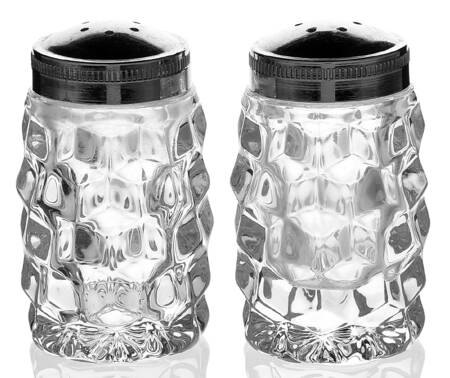 American Clear (Stem 2056) Shaker Set with Metal Lids