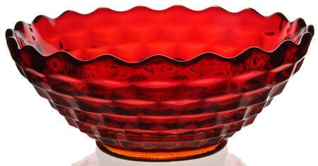 American Clear (Stem 2056) 10" Ruby Flared Bowl