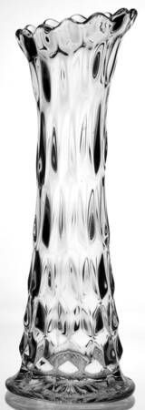 American Clear (Stem 2056) 11" Swung Bud Vase