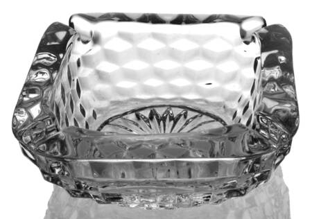 American Clear (Stem 2056) Large Square Ashtray