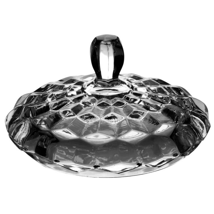 American Clear (Stem 2056) Lid for Hex Footed Candy Dish