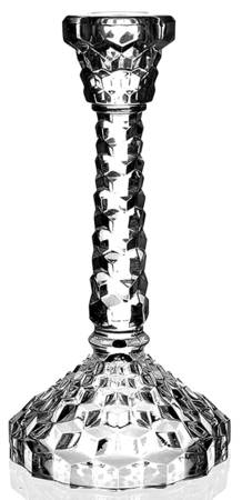 American Clear (Stem 2056) Small Single Conefoot Candlestick