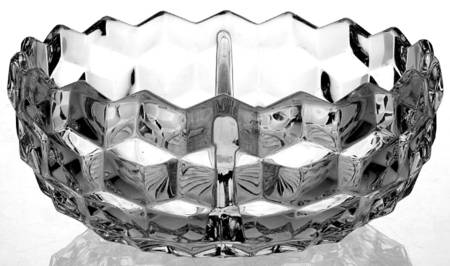 American Clear (Stem 2056) Divided Mayonnaise Bowl Only