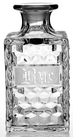 American Clear (Stem 2056) Rye Decanter No Stopper