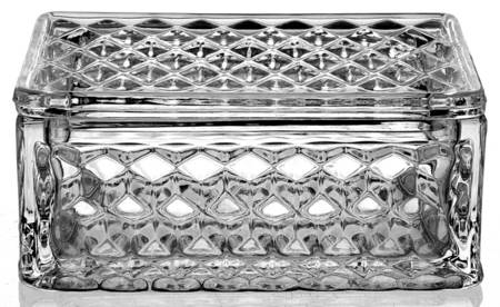 American Clear (Stem 2056) Cigarette Box & Lid