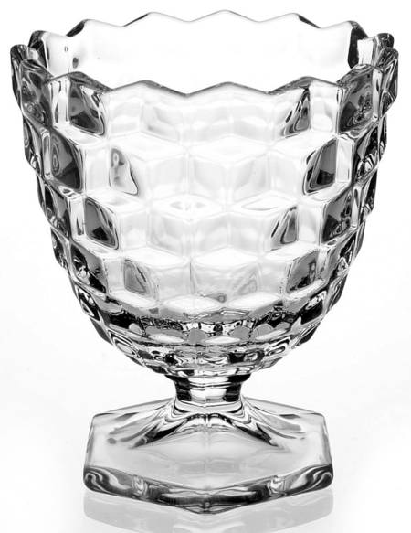 American Clear (Stem 2056) Hex Footed Candy Dish, No Lid