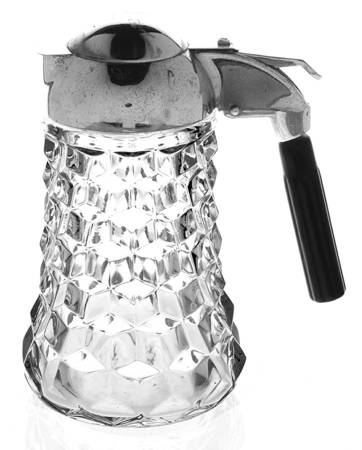American Clear (Stem 2056) Syrup & Sani Cut Metal Lid