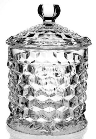 American Clear (Stem 2056) Cookie Jar & Lid
