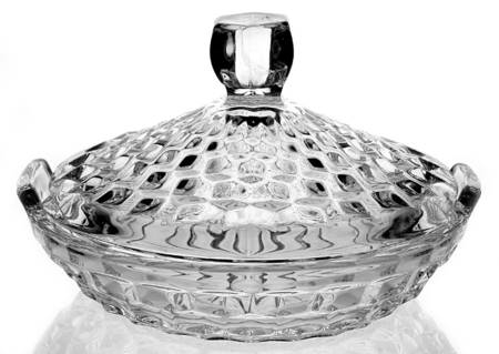 American Clear (Stem 2056) Lemon Dish & Lid