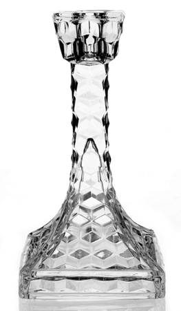 American Clear (Stem 2056) 7" Eiffel Tower Single Candlestick