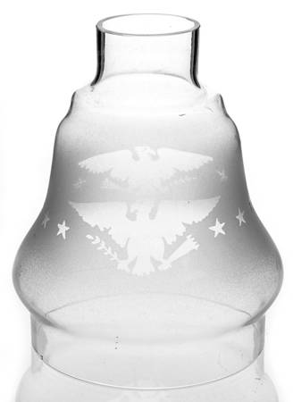 American Clear (Stem 2056) Chimney for Candle Lamp