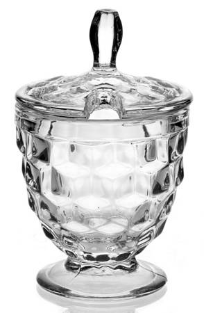 American Clear (Stem 2056) Mustard & Lid