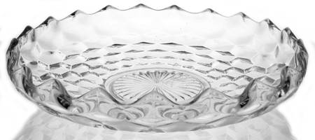 American Clear (Stem 2056) Footed Lily Pond Bowl