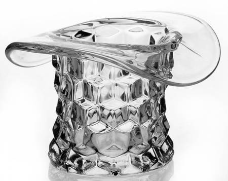 American Clear (Stem 2056) 3" Topper (Top Hat)