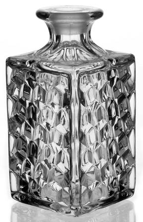 American Clear (Stem 2056) Square Perfume Bottle No Stopper