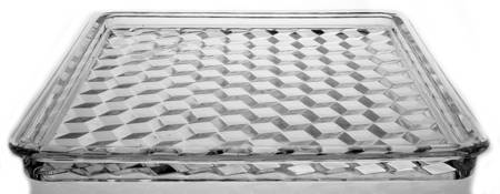 American Clear (Stem 2056) Square Tray